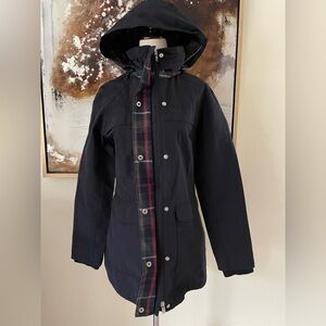 Pendleton Woman’s Insulated Hooded black w/plaid size S NWPT~